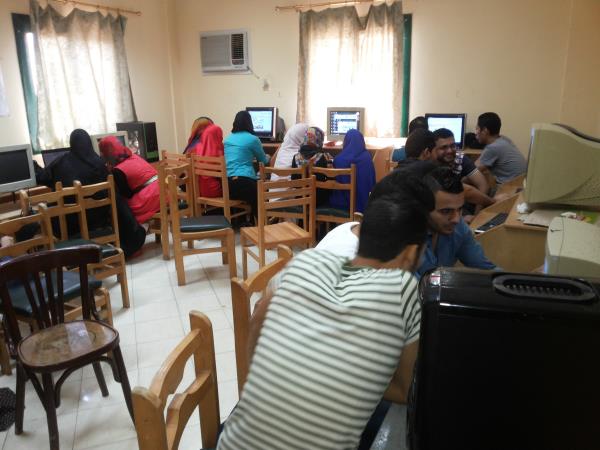 تدريب محو الأمية الرقمية ( كل مصر على النت )